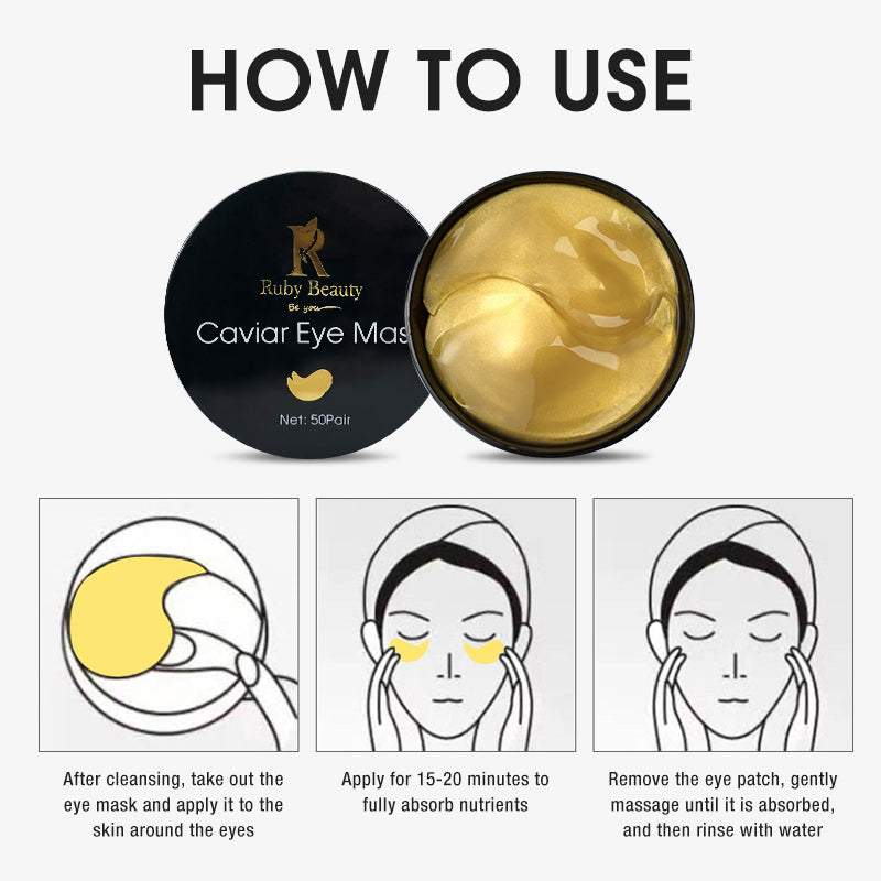 Ruby beauty caviar eye mask SC-134