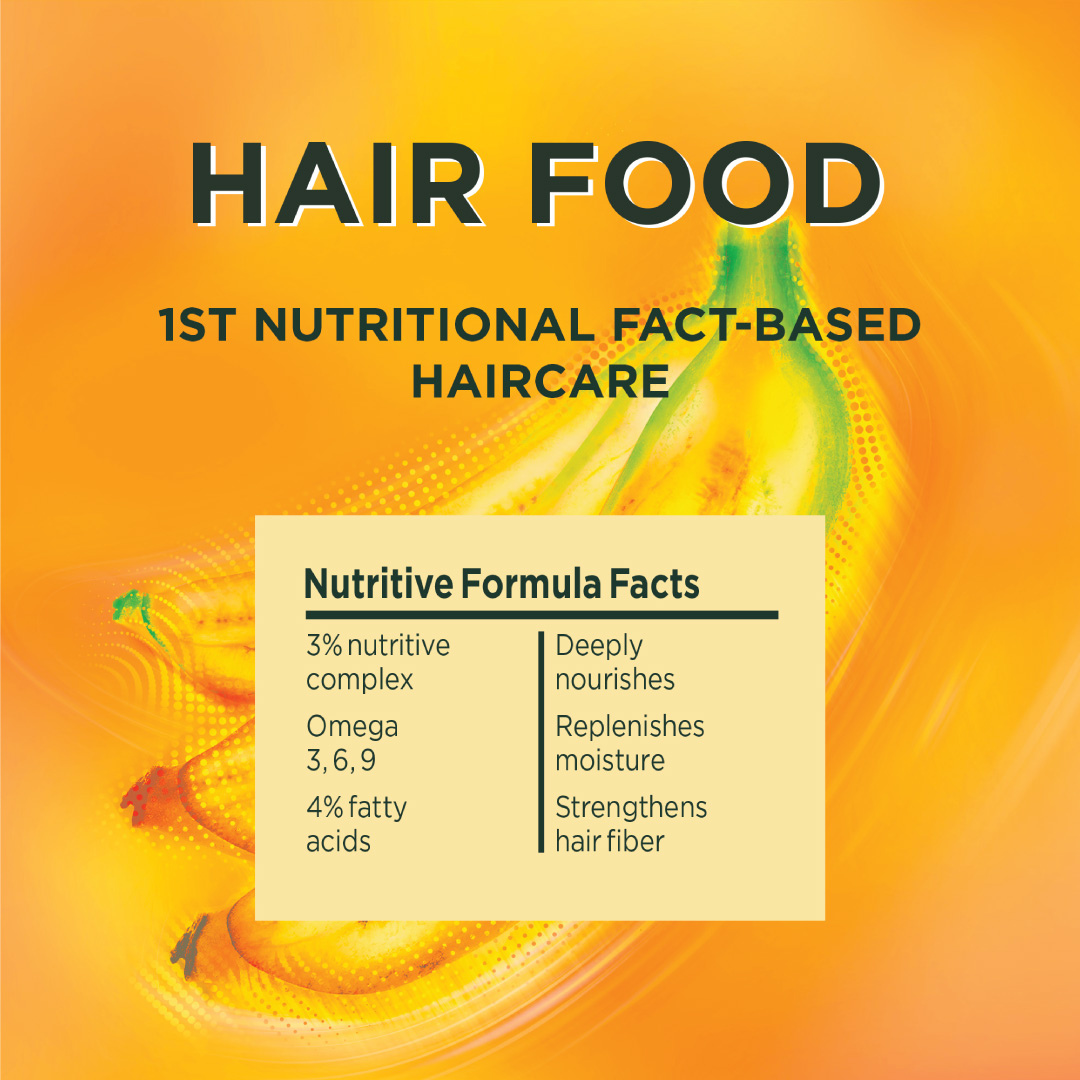 Garnier Ultra Doux Vegan Hair Food Banana And Shea Butter Nourishing Conditioner For Dry Hair 350ml