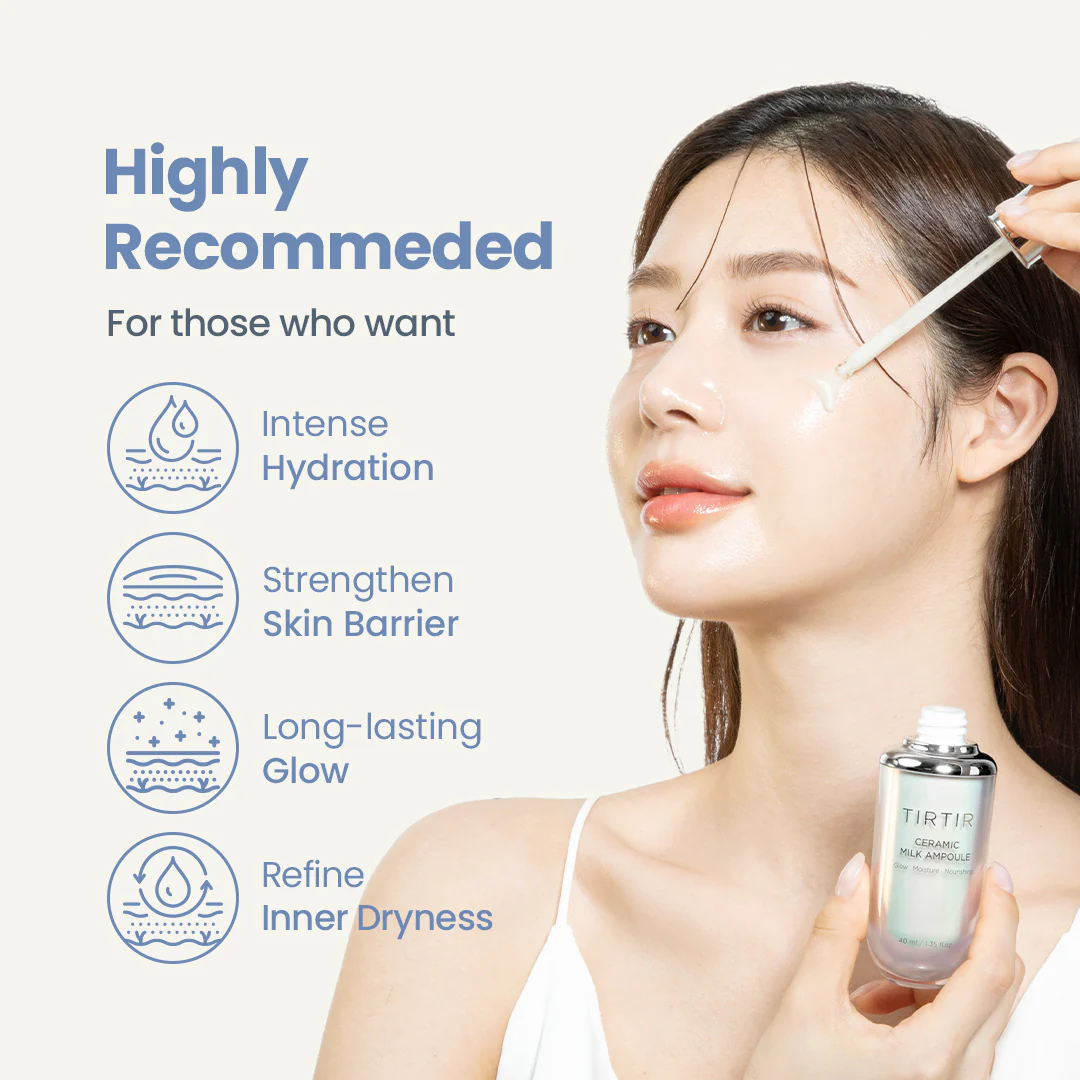 Tirtir Ceramic Milk Ampoule Hydrating Serum