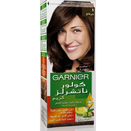 Garnier color naturals # 5 light brown