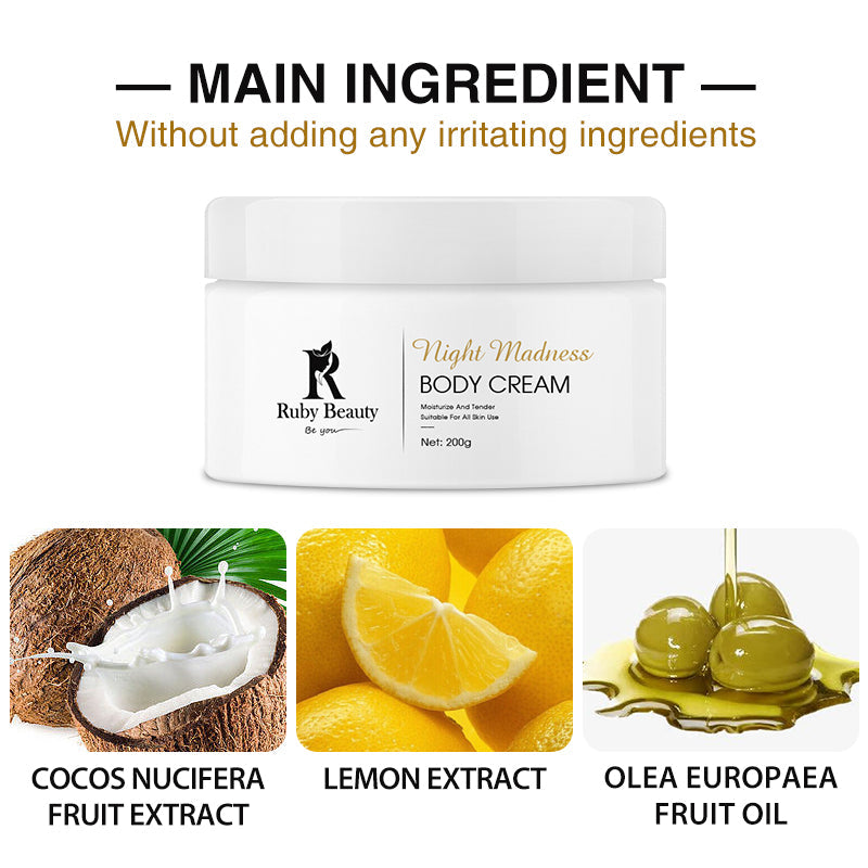 Ruby beauty night madness body cream 200g sc 152