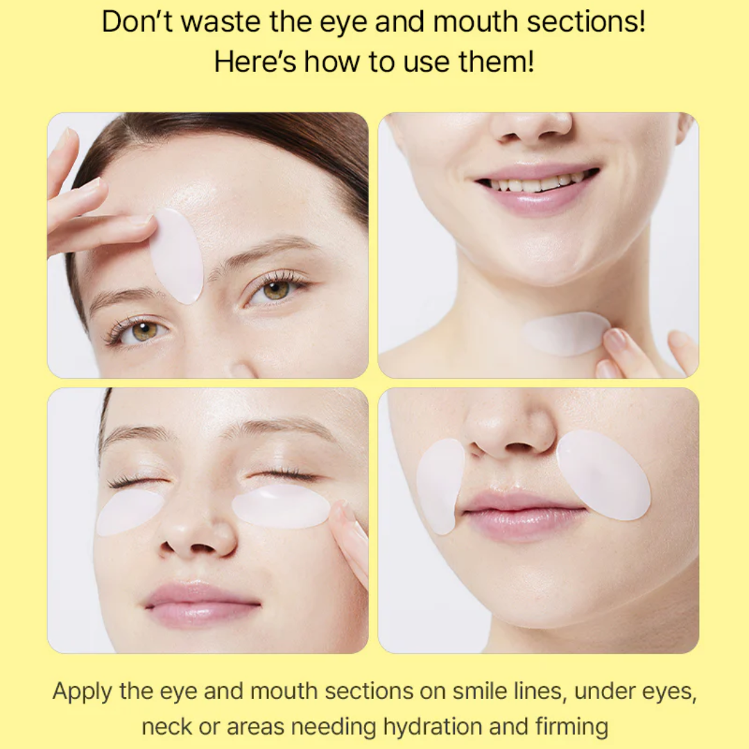 Cosrx Advanced Snail Mucin Glass Glow Hydrogel x3 Masks