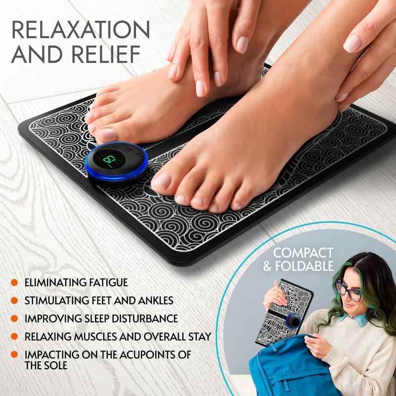 EMS Foot Massage Mat سجادة تدليك القدم بالتحفيز الكهربائي