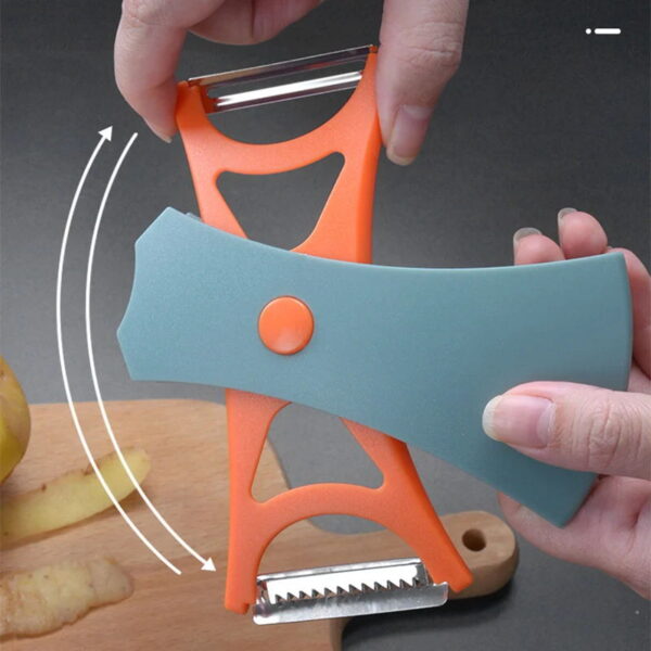 2-in-1 Fruit & Vegetable Peeler and Shredder