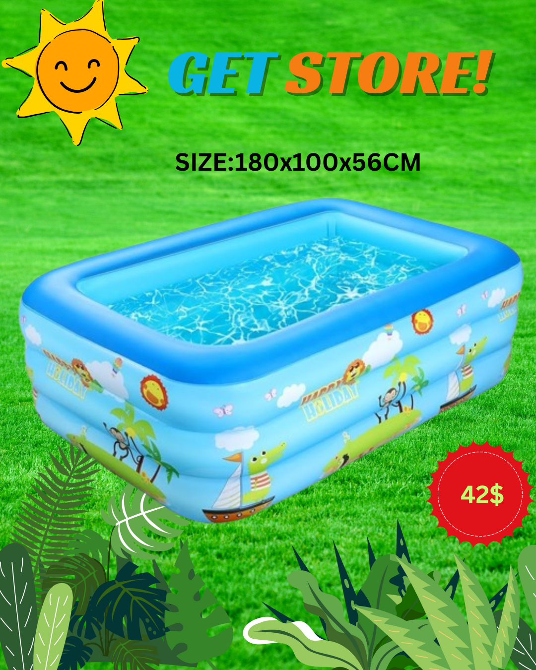 pool 180cm