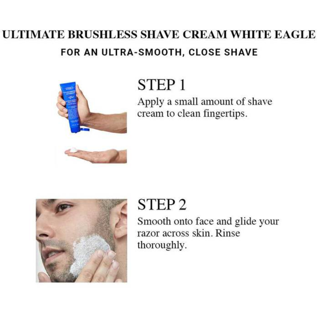 Kiehl's White Eagle Ultimate Brushless Shave Cream 75ml