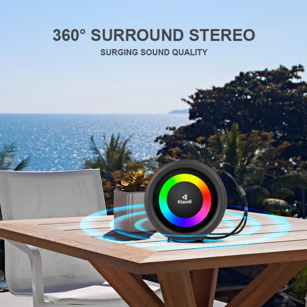 Speaker Kisonli S16, Bluetooth, Black - Medaid International