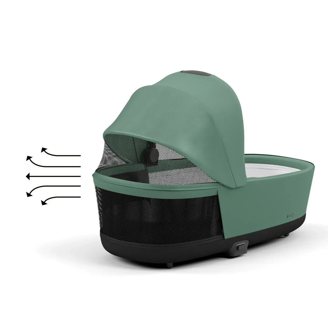 Cybex - Priam - Cloud-T Car Seat (Bassinet, Base T& Adapters Are Optional ) - Leaf Green - Travel System