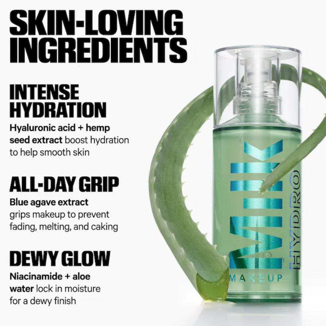 Milk Mini Hydro Grip Hydrating Makeup Primer with Hyaluronic Acid + Niacinamide 10ml