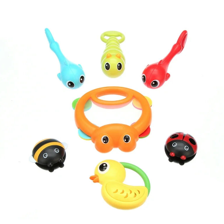 Infantino Turtle Cover Band 8-Piece Percussion Set