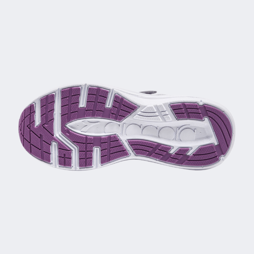 Diadora Snipe 2 Jr Ps-Girls Running Shoes Silver/Pink - Medaid International