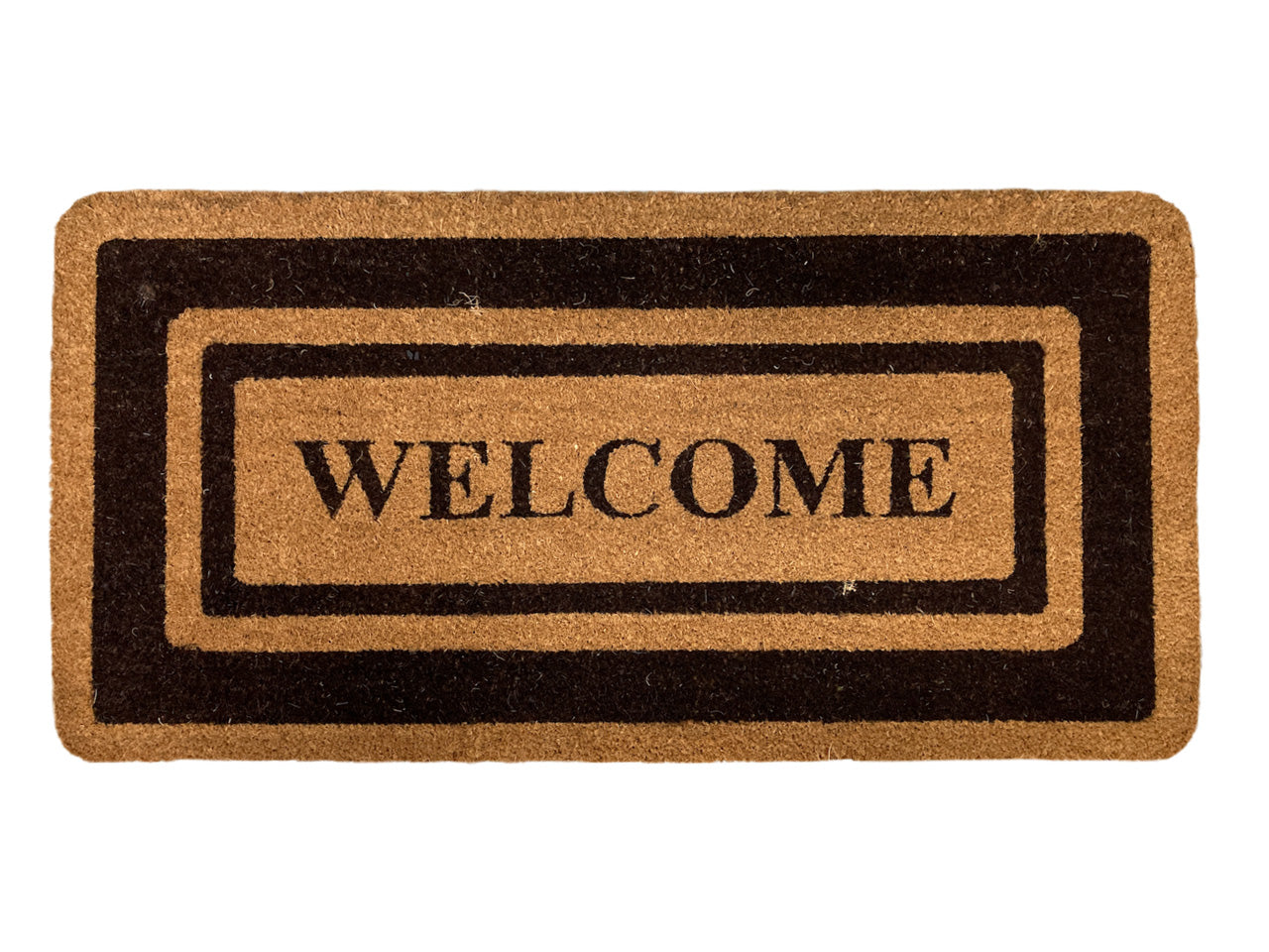 Coco mat with PVC backing  100x50 cm