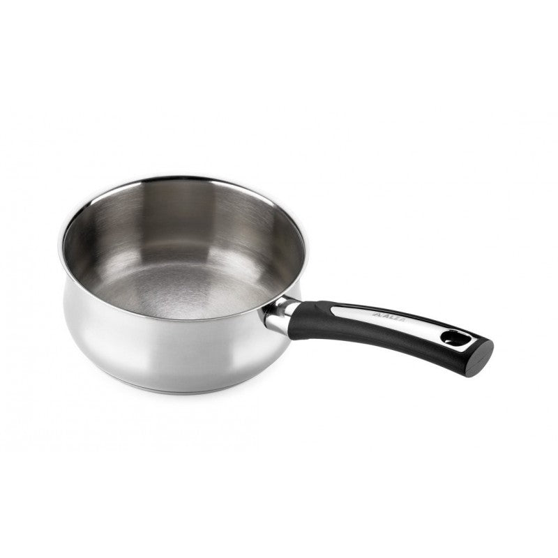 Alza montblanc sauce pan with black handle 16cm