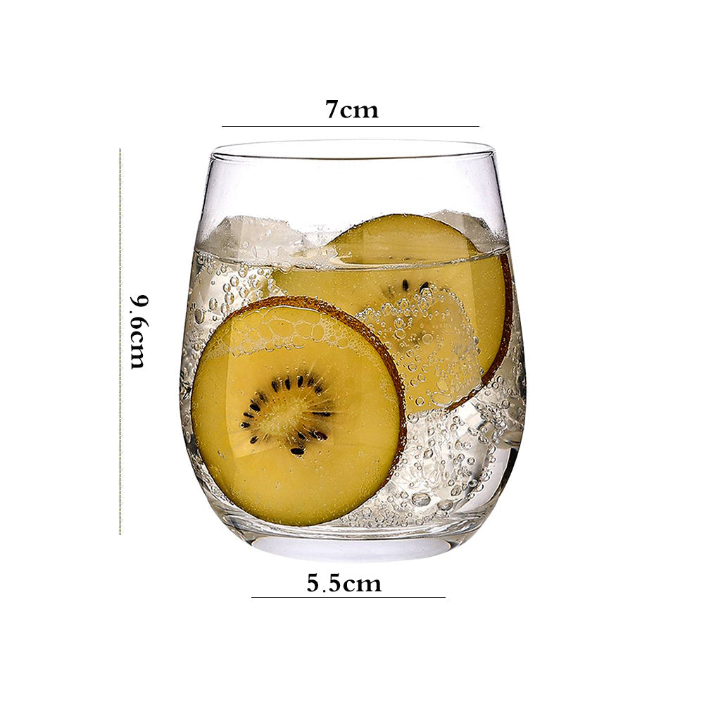Danny Home 6-Pieces Short Glasses 345-ml