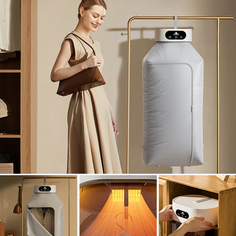 1200 W Portable Clothes Dryer 360 Degree