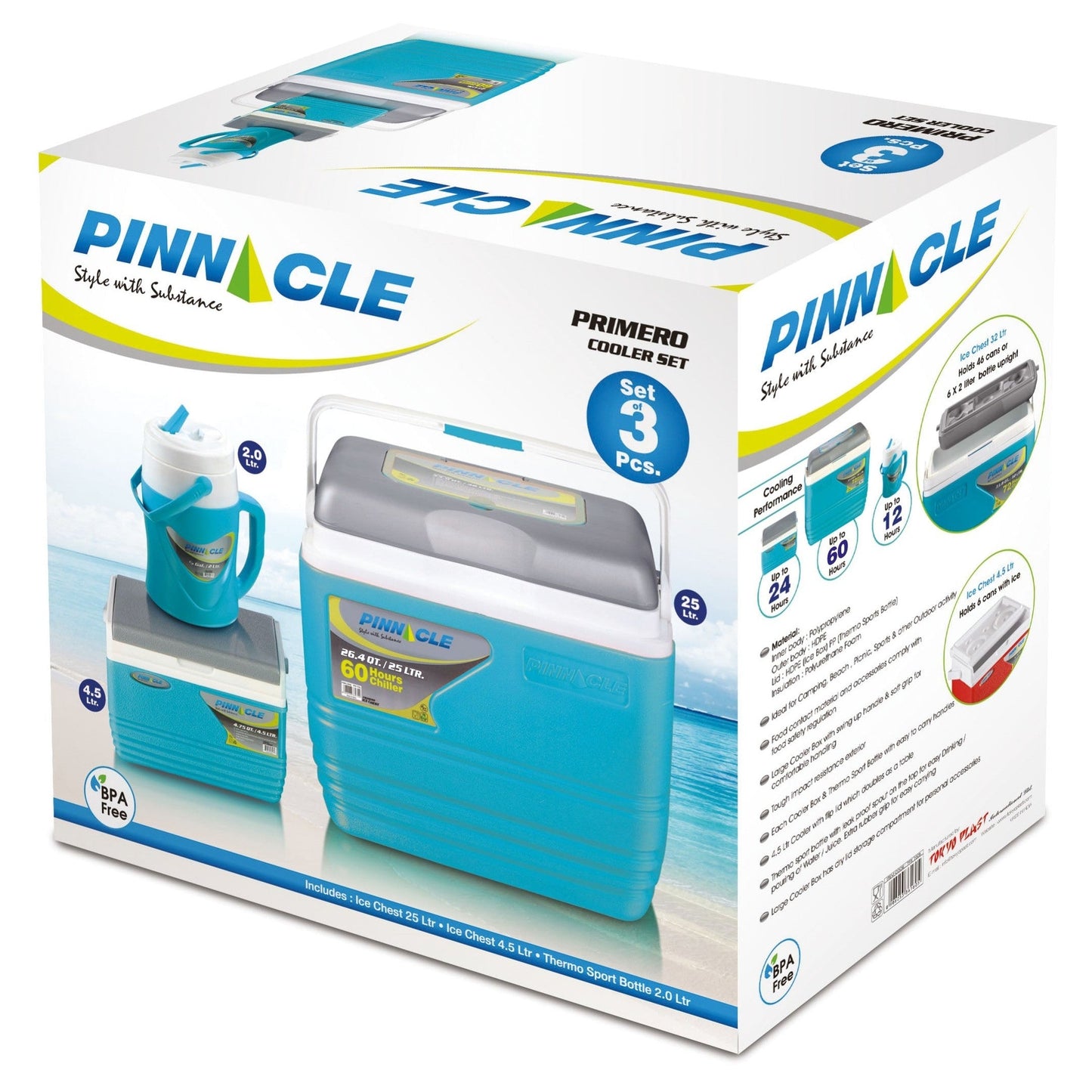 Primero Coolers Set of 3