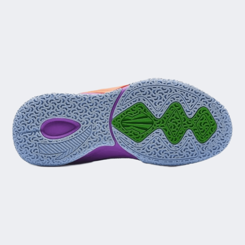 Anta Kai Kids-Unisex Basketball Shoes Blue/Purple/Orange - Medaid International