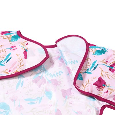 BabyOno - Long Sleeve Bib - Flower