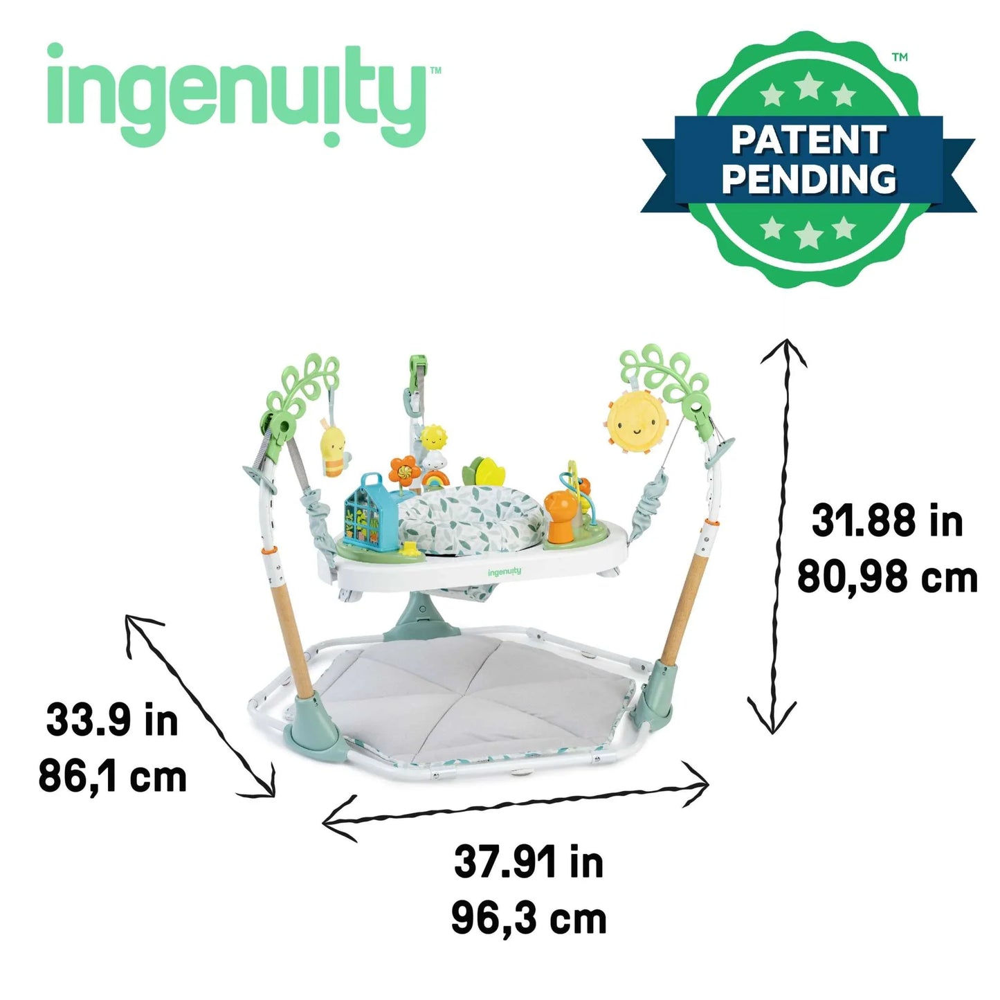 Kids2 - Ingenuity Tummy To Toes - Activity Center - Jumper