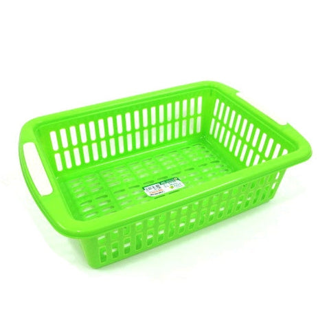 Colorful plastic medium basket