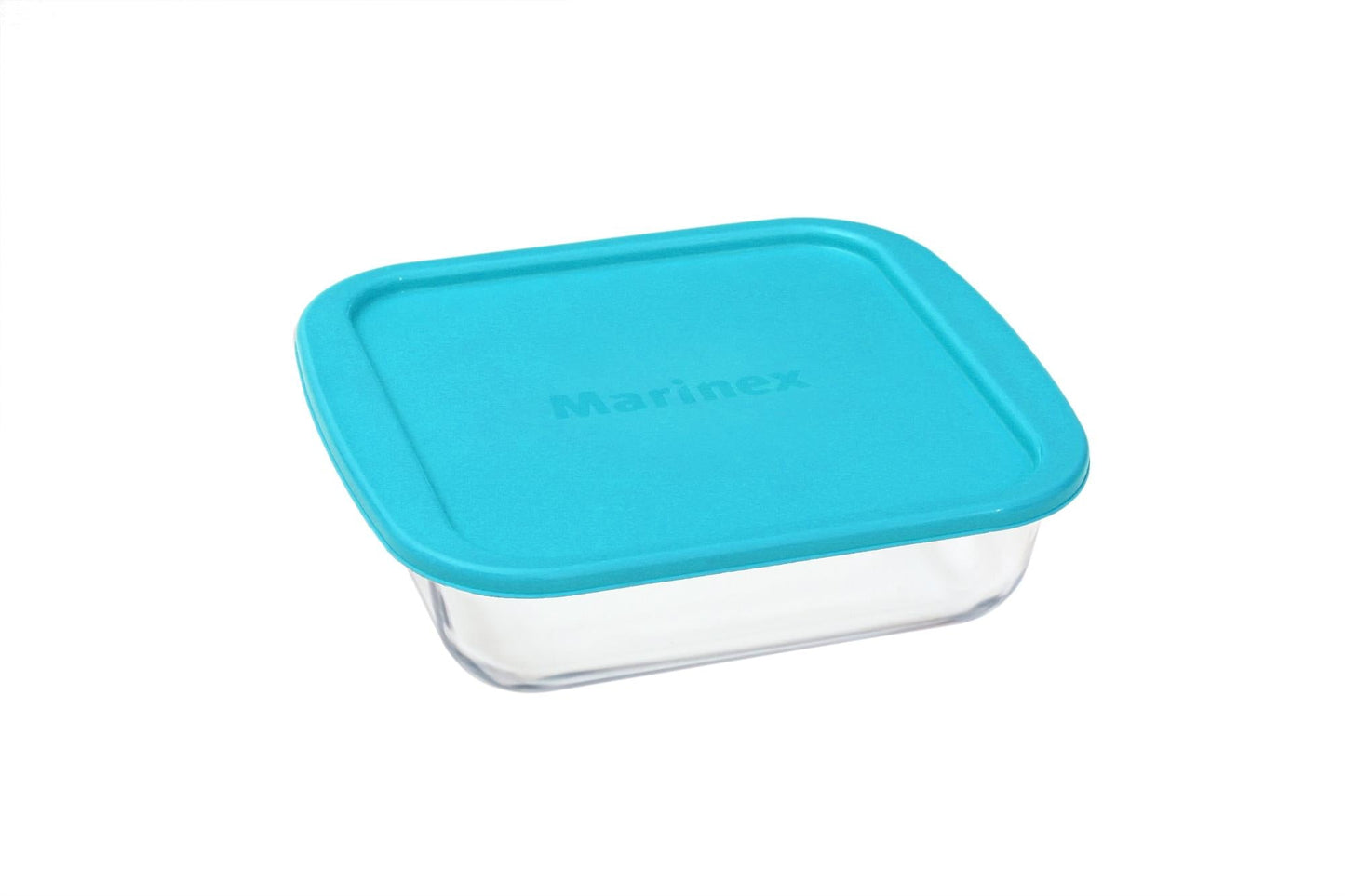 Marinex square baking dish with plastic lid, 1.1L(assorted colors)
