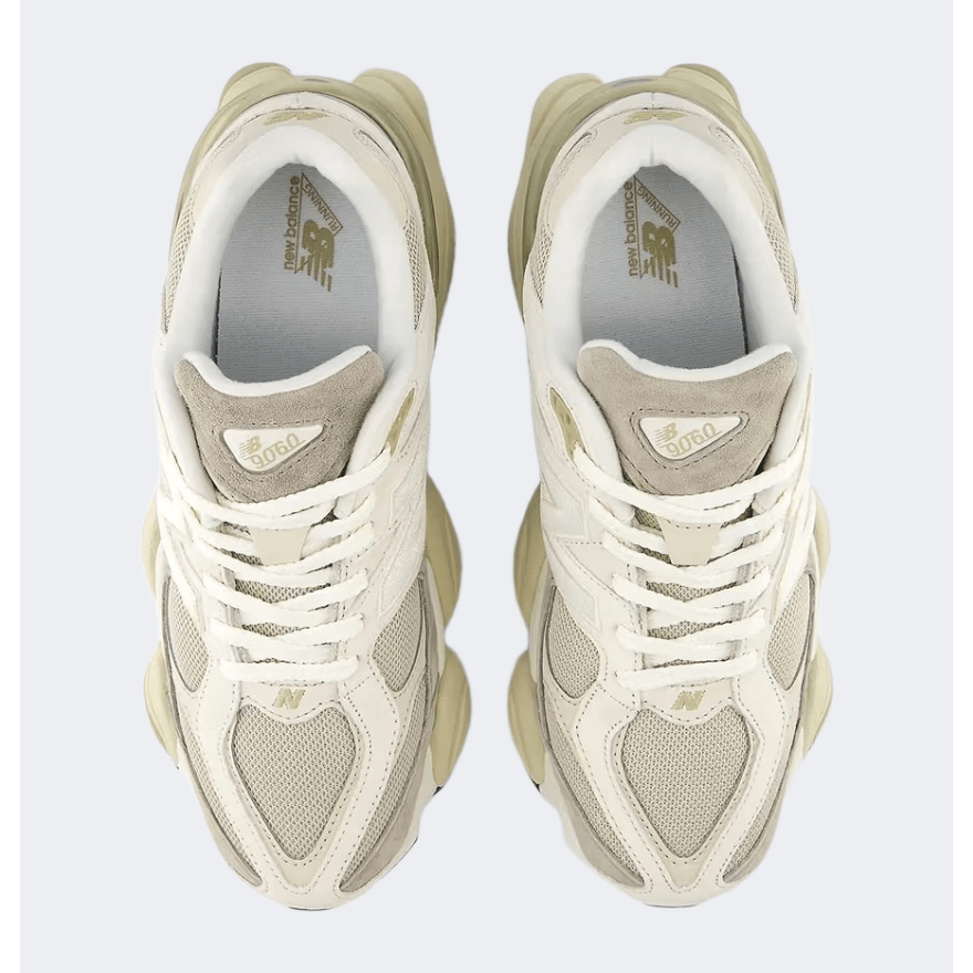 New Balance 9060 Women Lifestyle Shoes Oatmeal/White - Medaid International