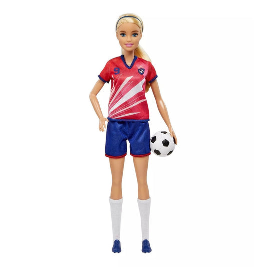 Mattel Barbie Doll Footballer Careers doll