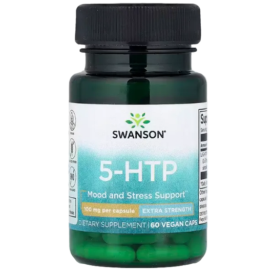 Swanson 5-HTP 100 mg 60 Vegan Capsules