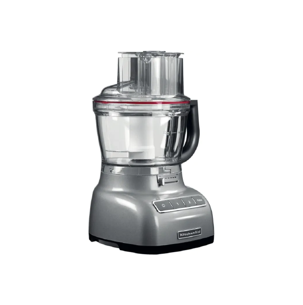 KitchenAid 3.1L Contour Silver Food Processor + Free KitchenAid 5KFP13CR Citrus Press, Plastic, White