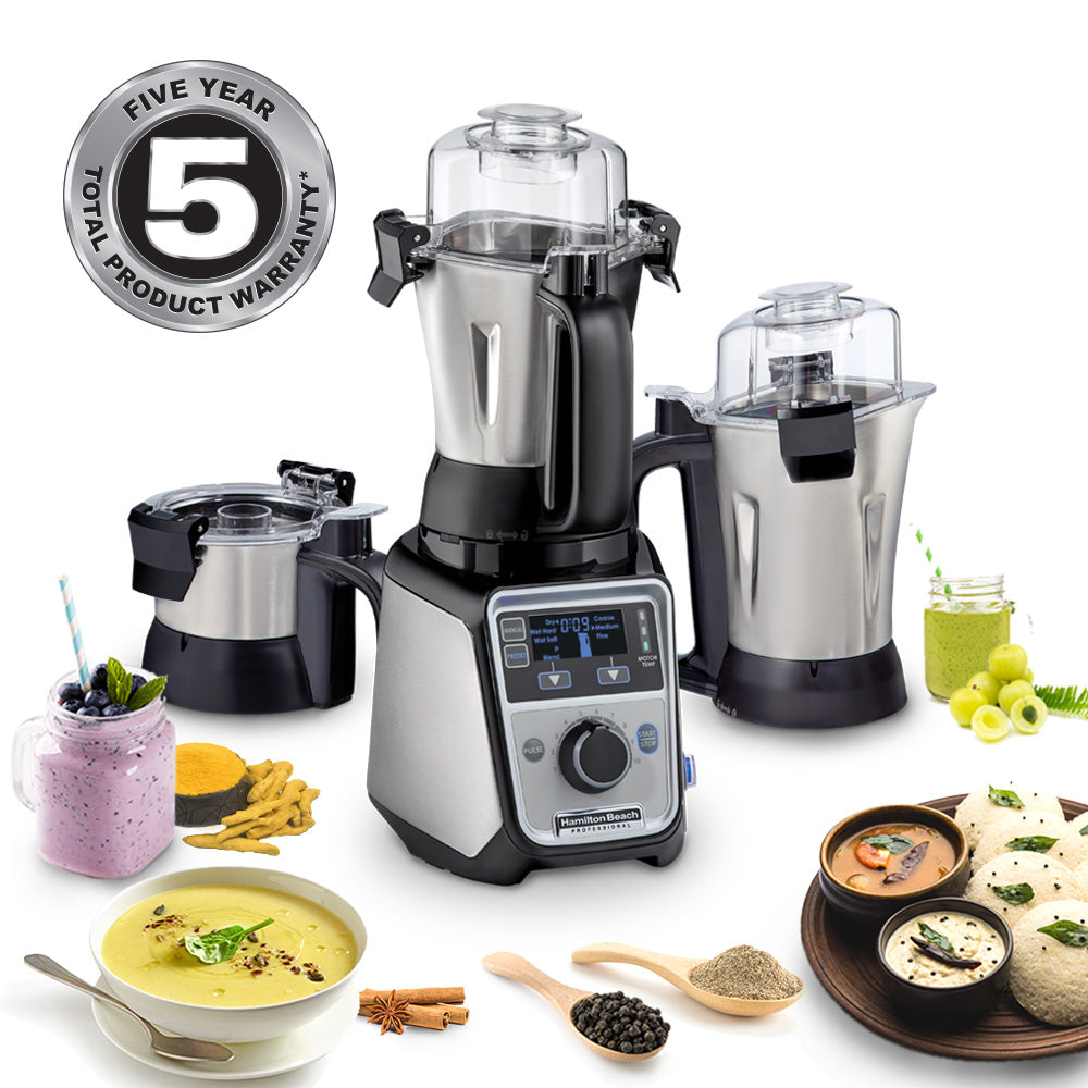Hamilton Beach® Professional 2.2 HP 120V Juicer Mixer Grinder