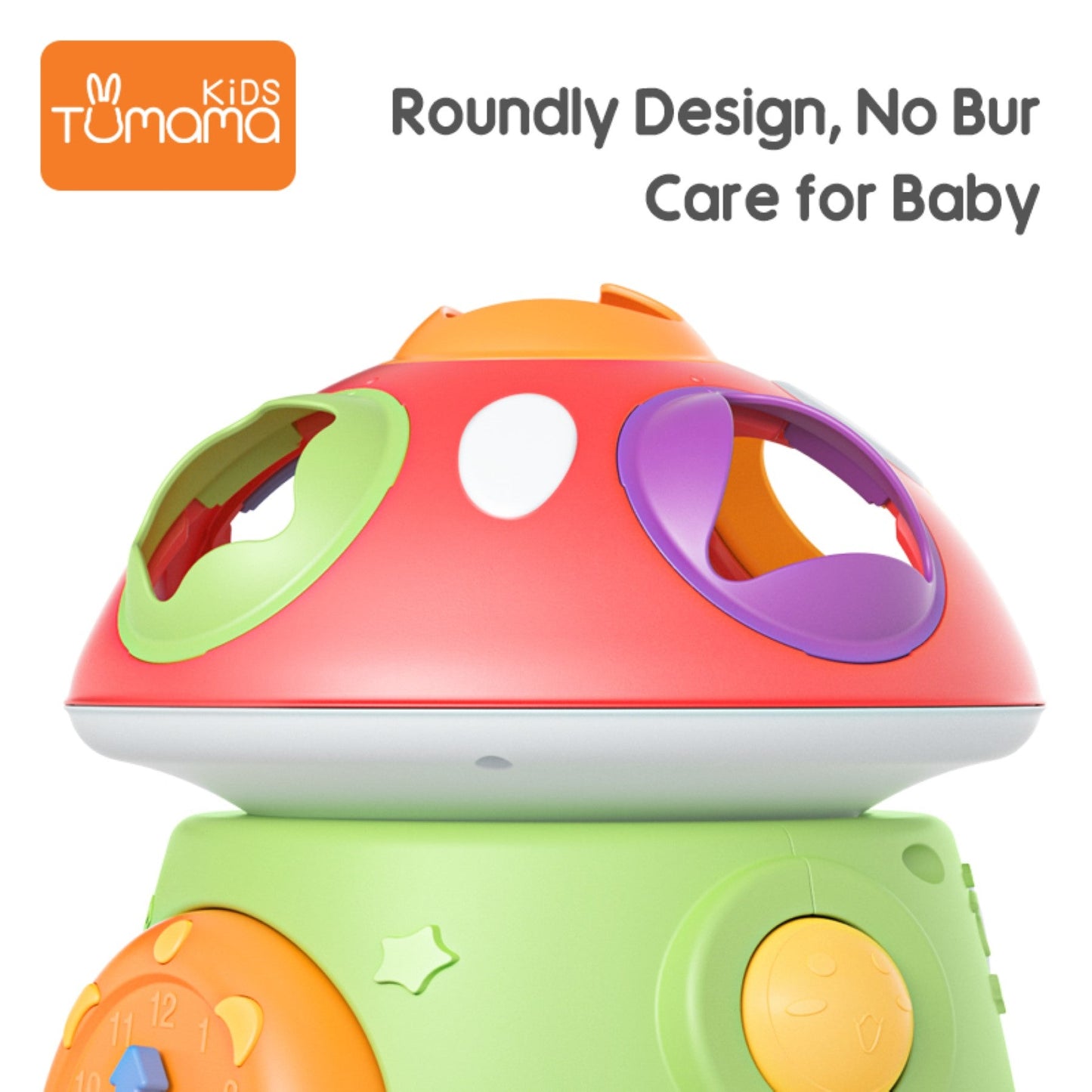 Tumama Kids - Mushroom Car - Shape Sorting