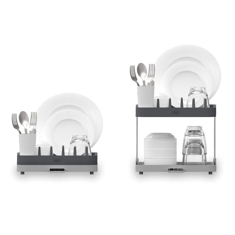 Joseph Joseph Duo 2-Tier Dish Rack – Grey