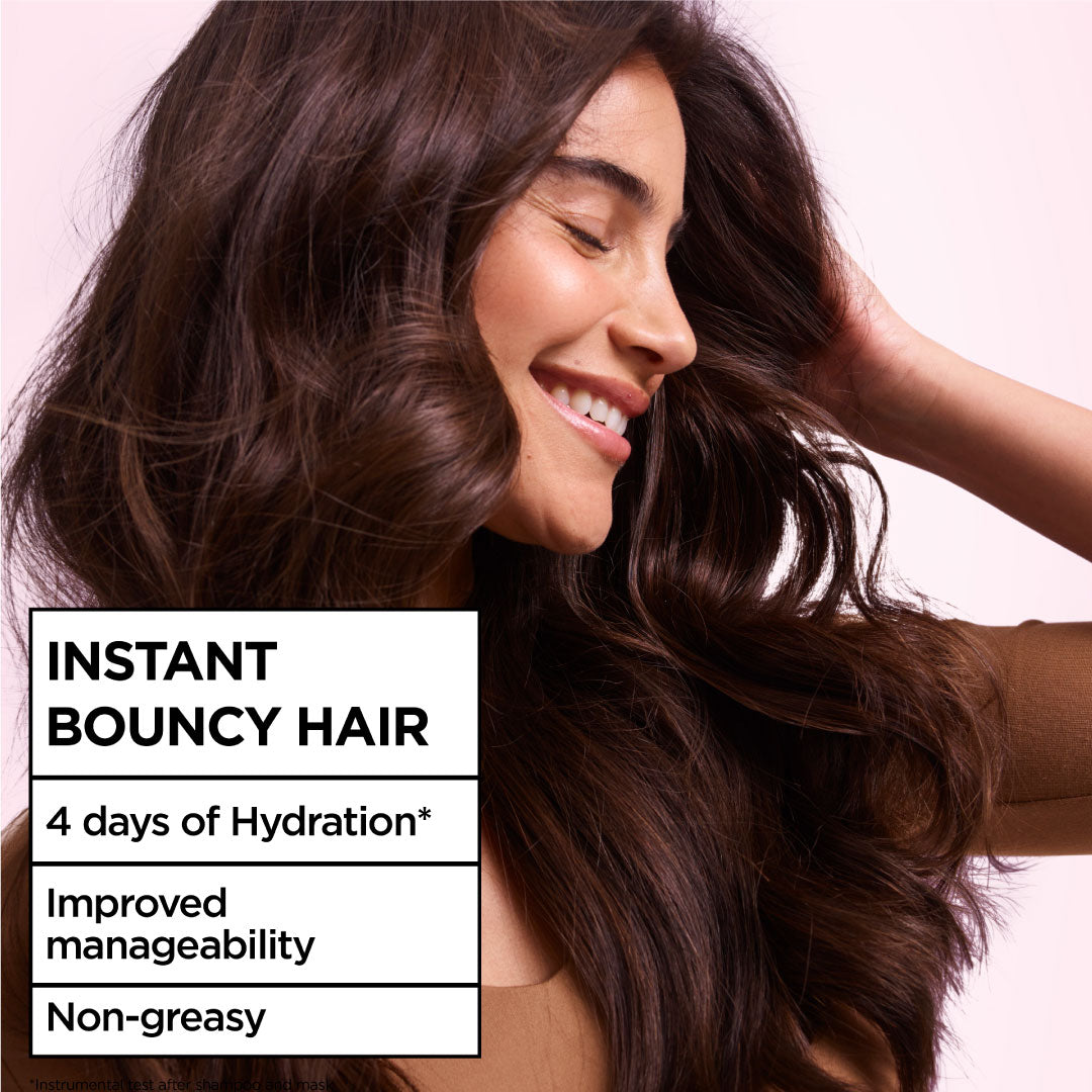 Garnier Ultra Doux Grape Moisture 2 in 1 Styling Cream, Volumizing Hydration for Dehydrated Hair With Hydrating Grape Water + Antioxidant Grapeseed Oil