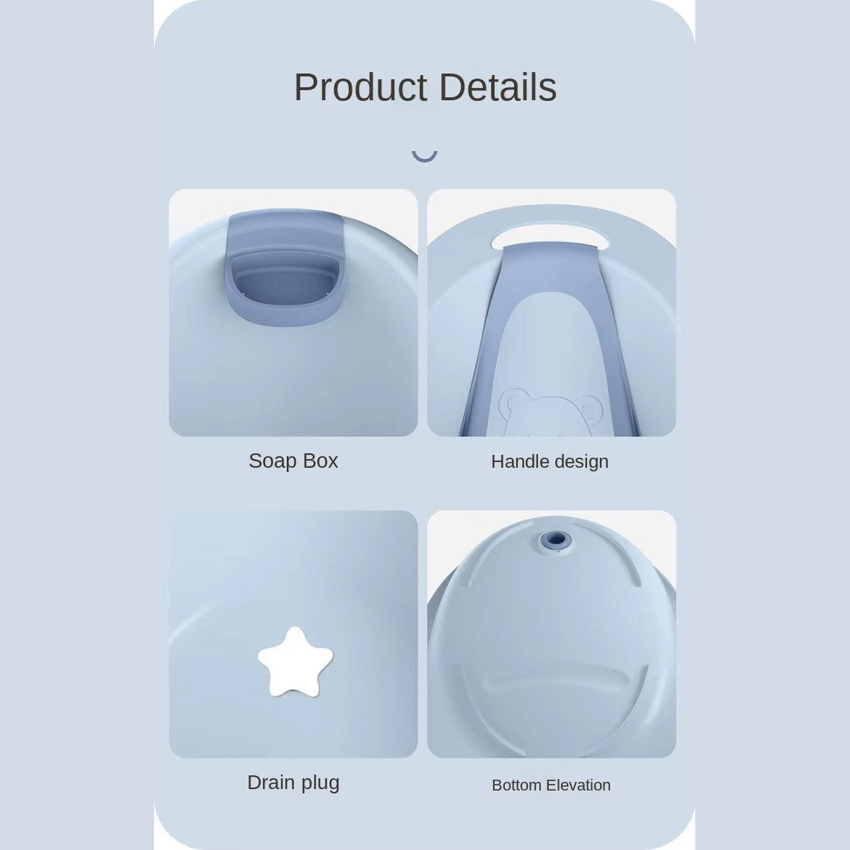 Baby Comfy Bathtub