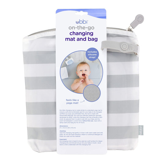 On The Go Changing Mat Bag Grey