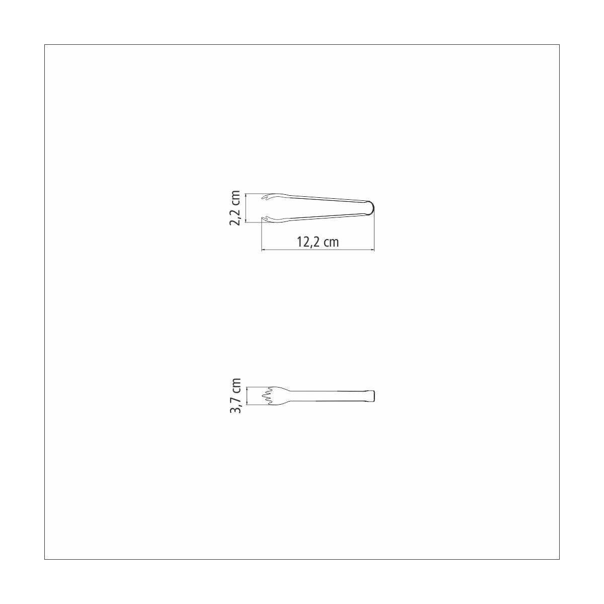 Tramontina Utility stainless steel barbecue tongs