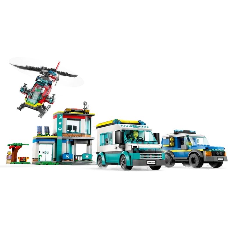 Lego Emergency Vehicles HQ (60371)