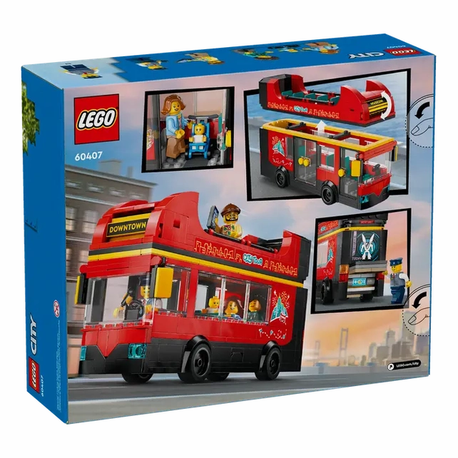 Lego Red Double-Decker Sightseeing Bus (60407)