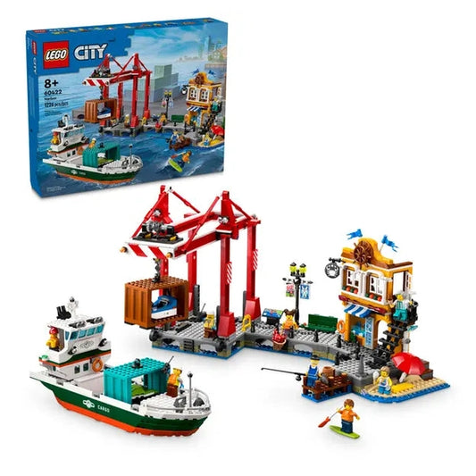 Lego City Seaside Harbor with Cargo Ship