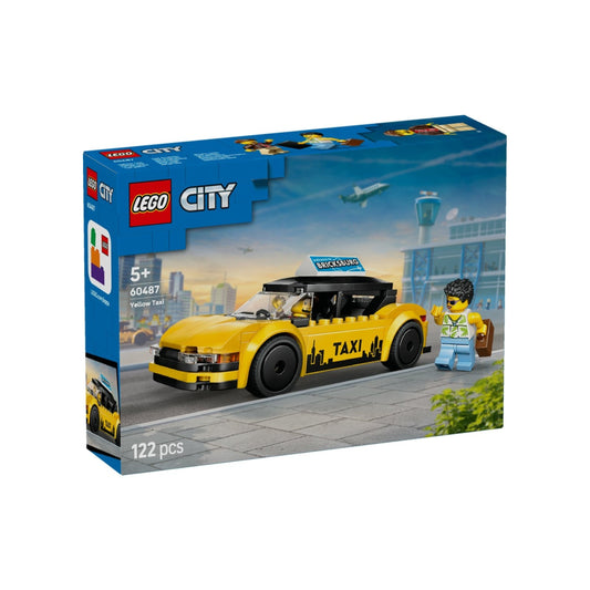 Lego City Yellow Taxi - 122 Pcs
