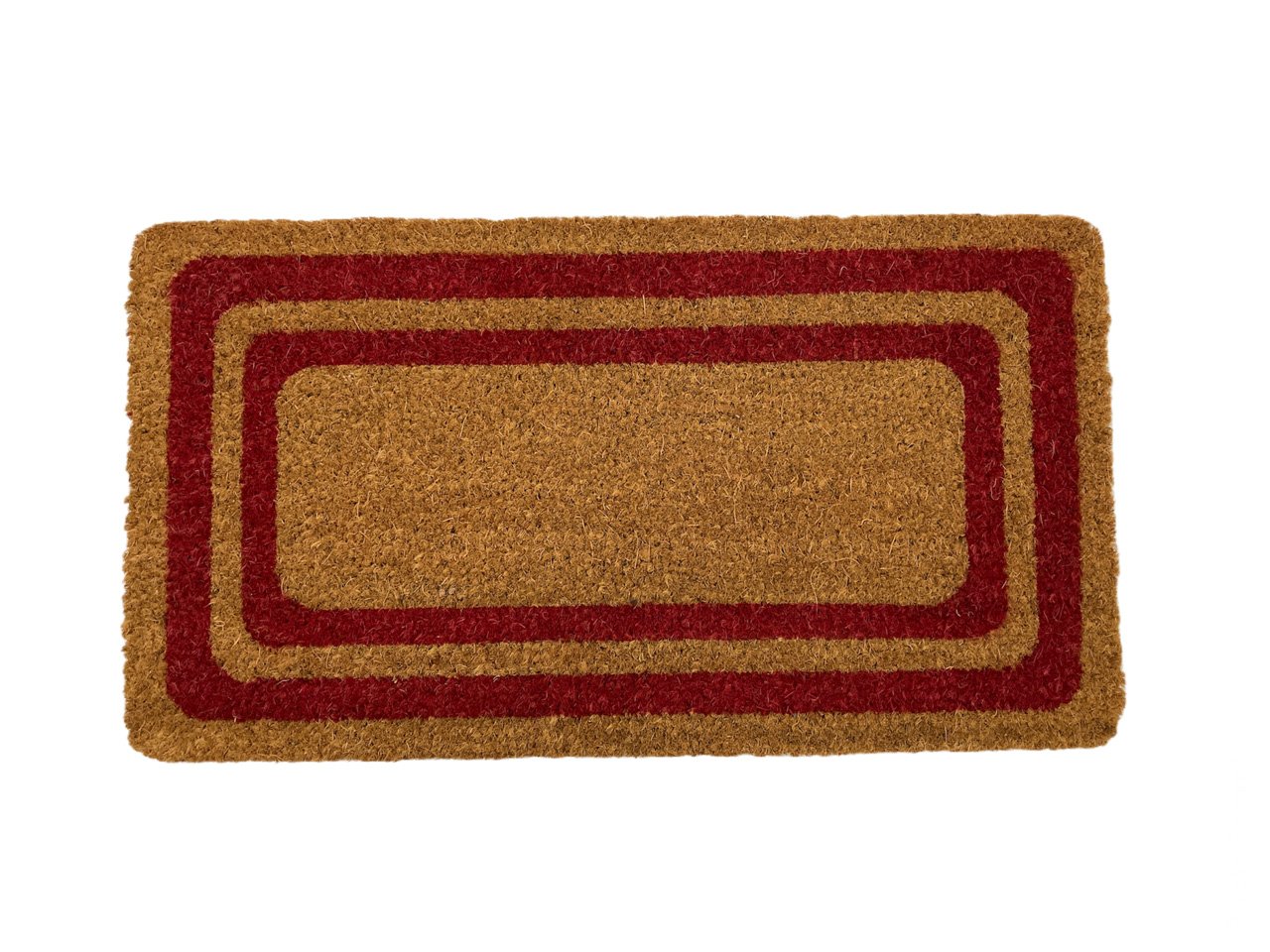 Coco mat with PVC backing  60x33 cm