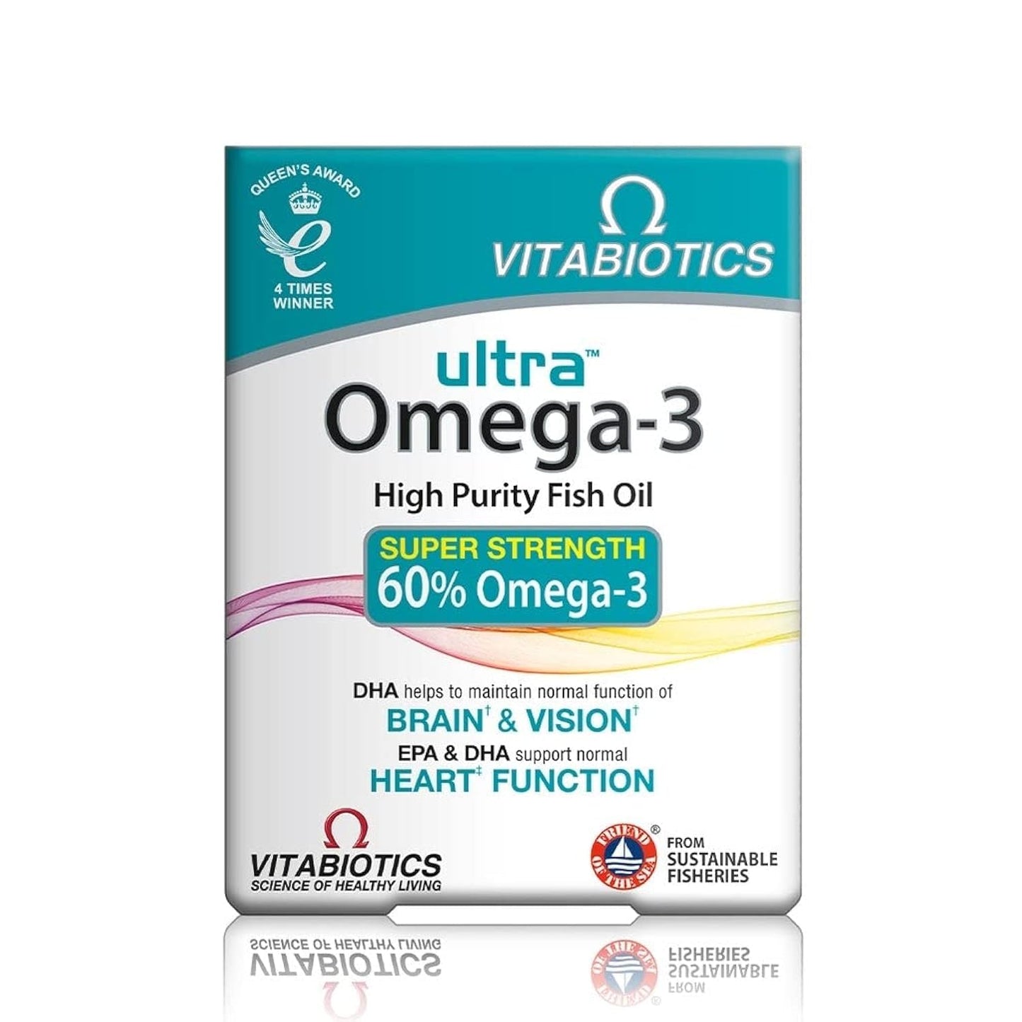 Ultra Omega 3 High Potency 60 Caps - Medaid International