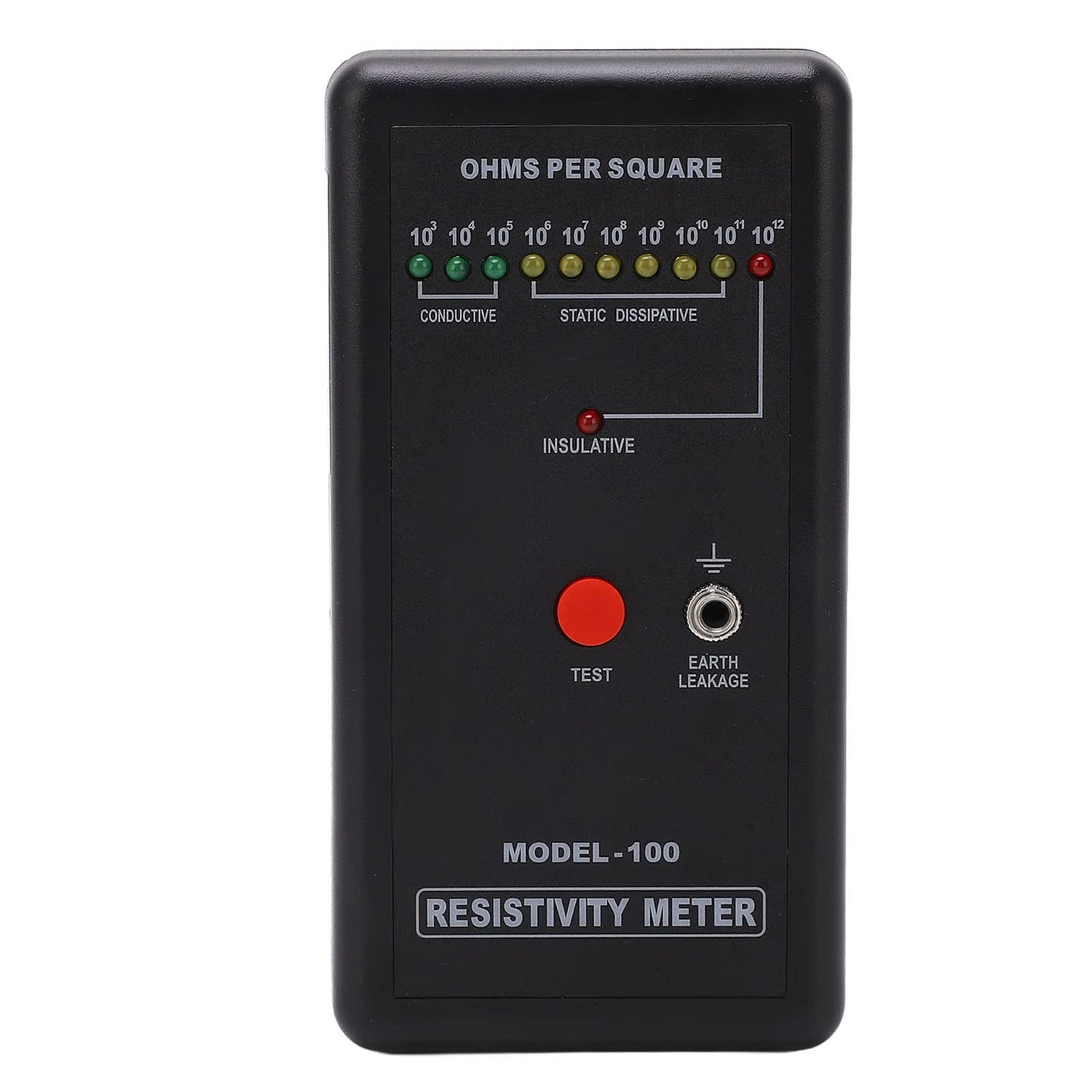 Electric Tester, Meter Tester Resistivity Meter Electrostatic Analyzer Measuring Tool for Engineering - Medaid International