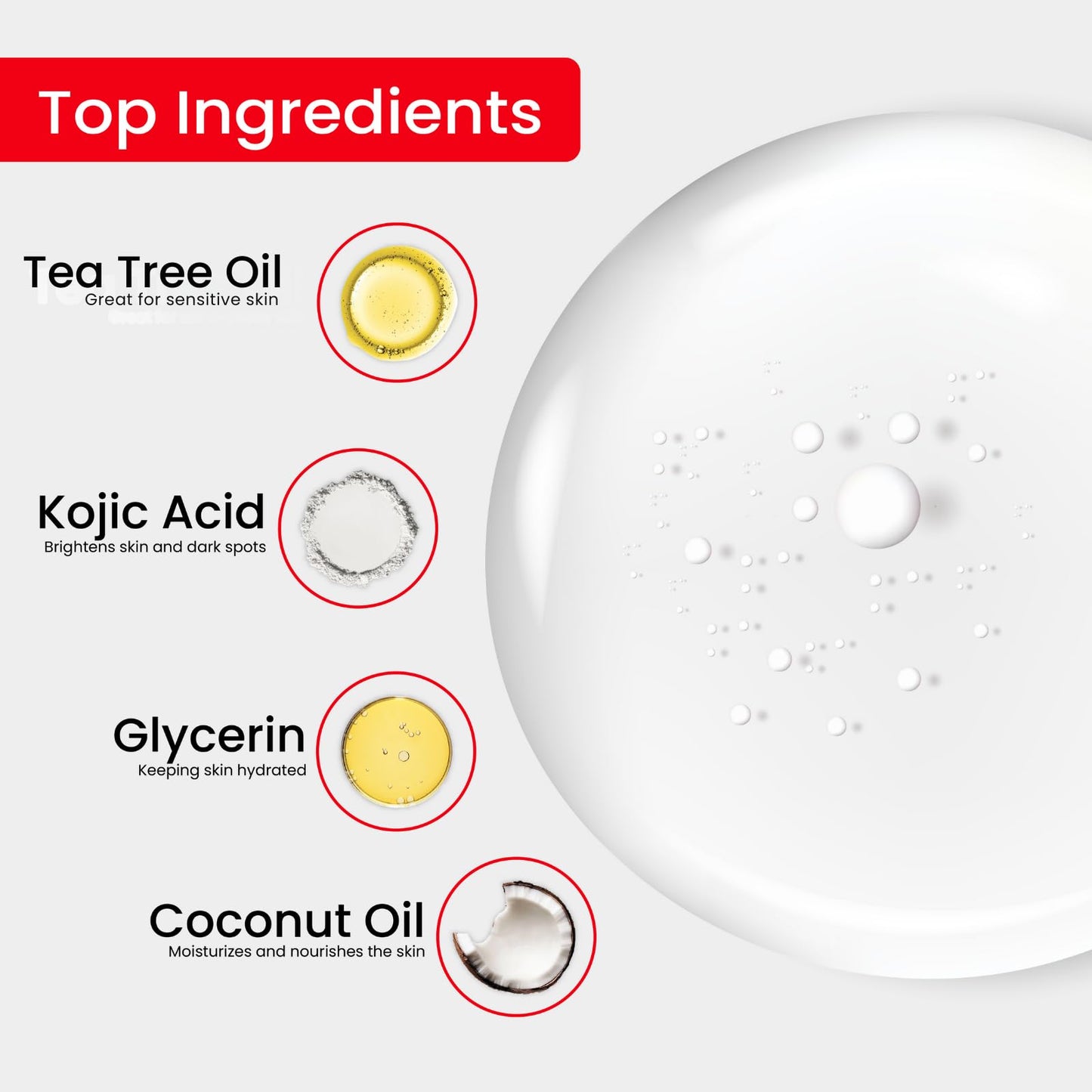 Kojie San Original Kojic Acid Soap for Face and Body – Dark Spot Remover, Gentle Cleansing Bar with Coconut Oil, Tea Tree Oil, and Glycerin – Helps Improve Skin Appearance – 65g x 3 Bars - Medaid International