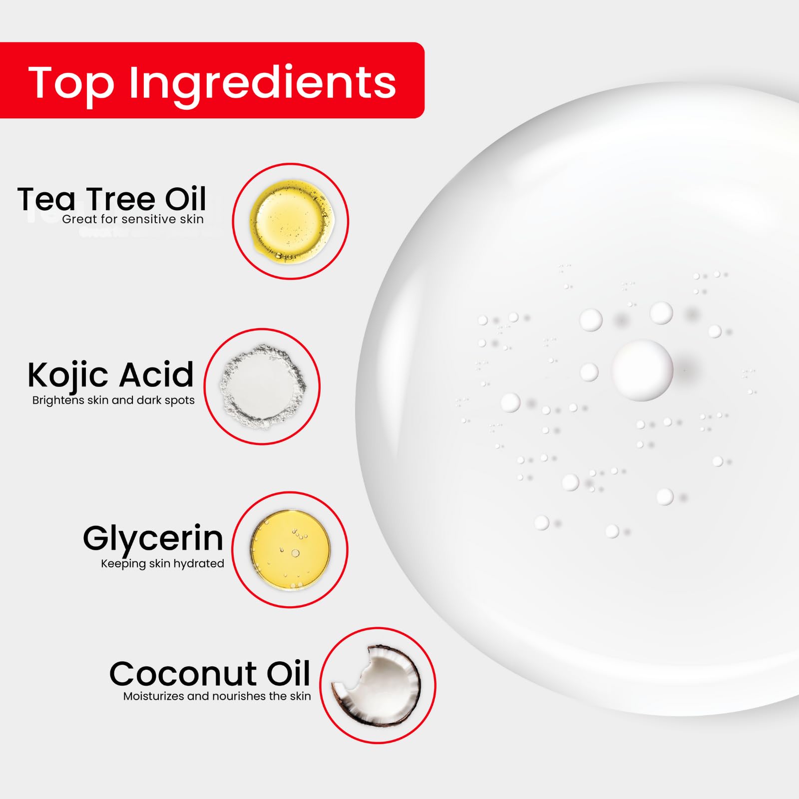 Kojie San Original Kojic Acid Soap for Face and Body – Dark Spot Remover, Gentle Cleansing Bar with Coconut Oil, Tea Tree Oil, and Glycerin – Helps Improve Skin Appearance – 65g x 3 Bars - Medaid International