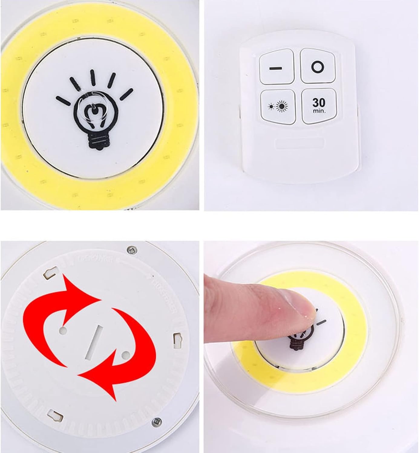 Medaid LED lighting with remote control 3 pcs