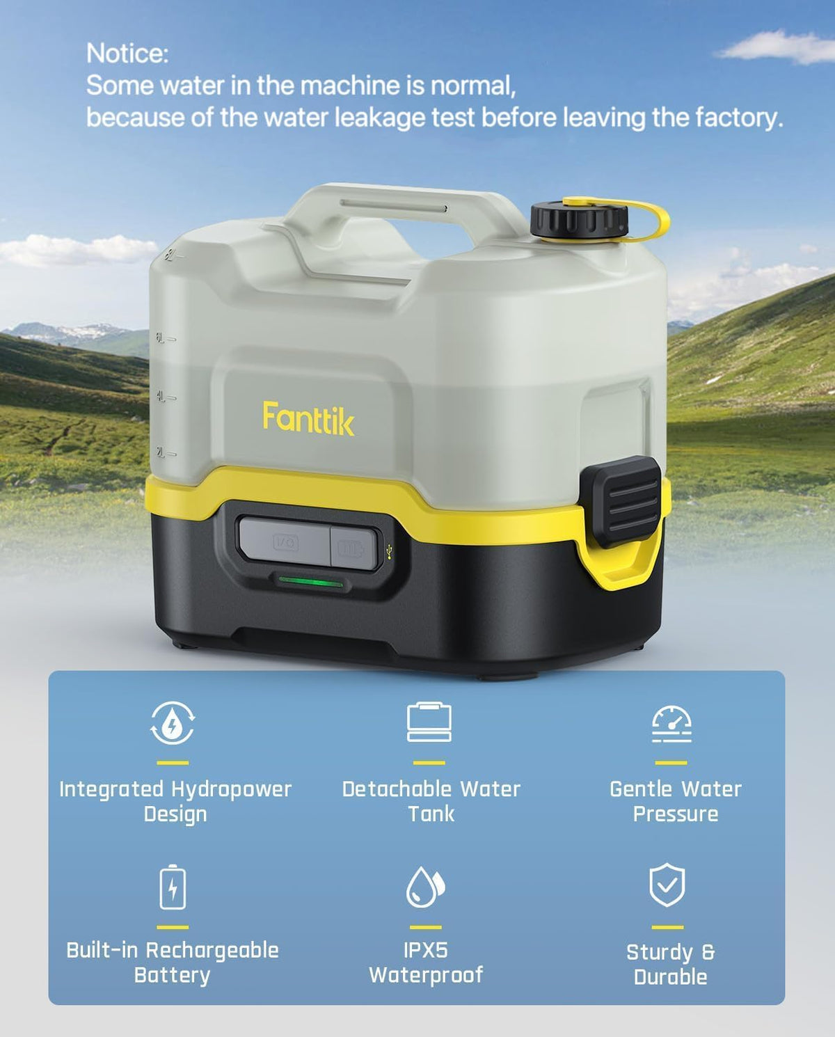 Fanttik Nano Portable Spray Washer