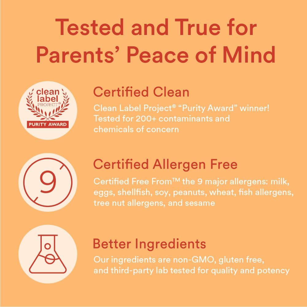 SmartyPants Kids Multivitamin Gummies: Omega 3 Fish Oil (EPA/DHA), Vitamin D3, C, Vitamin B12, B6, Vitamin A, K & Zinc - 120 Count (30 Day Supply) - Medaid International
