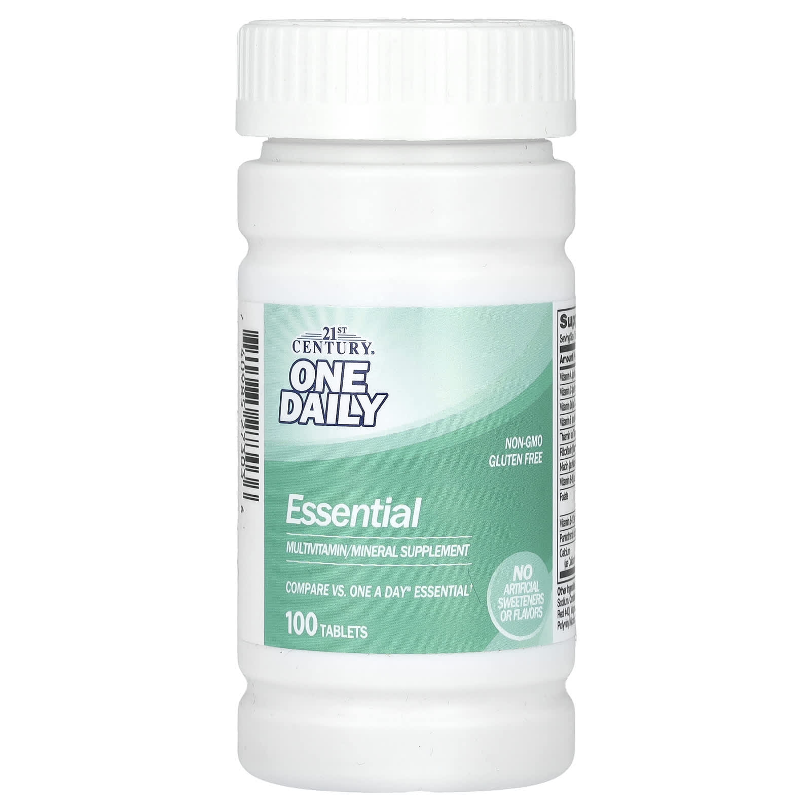 21st Century, One Daily, Essential, 100 Tablets - Medaid International