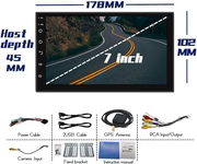 Car Android Screen Stereo 2 Din 7-Inch Monitor